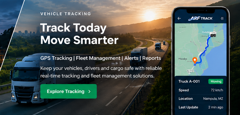 Vehicle and fleet GPS tracking illustration